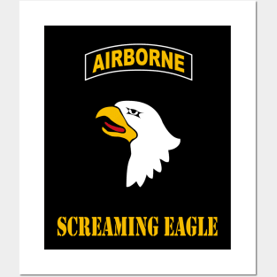 101st Airborne Division Screaming Eagle - 101st Airborne Veteran Posters and Art